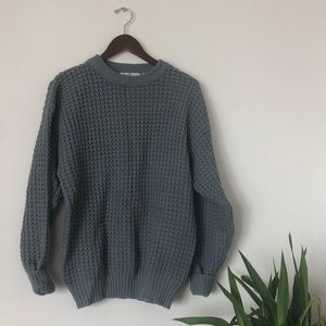 Chunky grey sweater